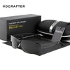 Hdcrafter Men's Full Rim Rectangle Alloy Frame Polarized Sunglasses Le007