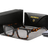 Lotta Retro Square Acetate Eyeglasses Frame