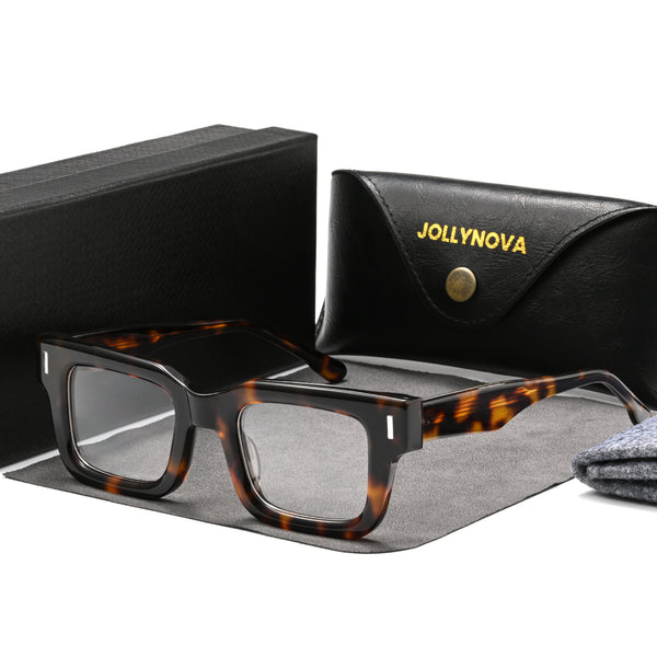 Lotta Retro Square Acetate Eyeglasses Frame