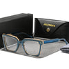 Tatt Retro Square Acetate Glasses Frame