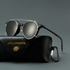Ashlen TR90 Vintage Eyeglasses Frame With Sunglasses Clips