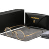 Biron Vintage Round Titanium Eyeglasses Frame