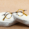 Tatsuo Retro Small Round Acetate Eyeglasses