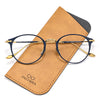 Hamm Titanium Oval Glasses Frame