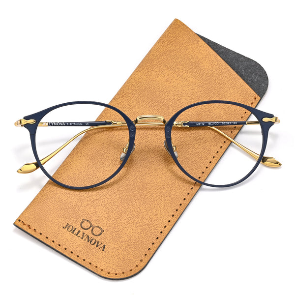 Hamm Titanium Oval Glasses Frame