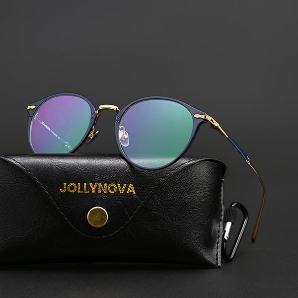 Hamm Titanium Oval Glasses Frame