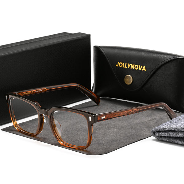 Yves Rectangle Acetate Glasses Frame