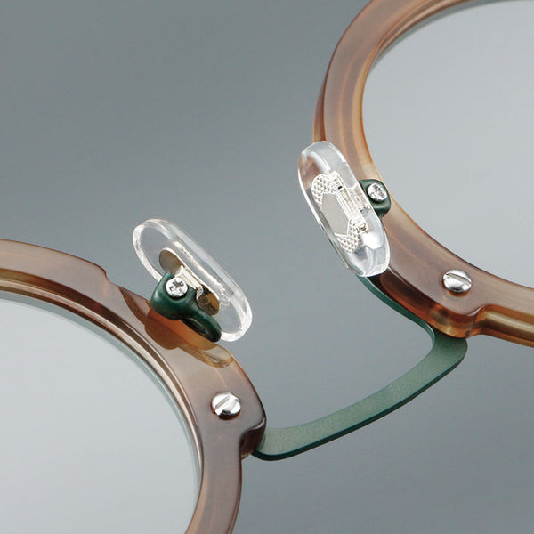 New plate small round frame glasses V17 retro eye frame metal flat light Danyang spot wholesale, can be equipped with reading glasses