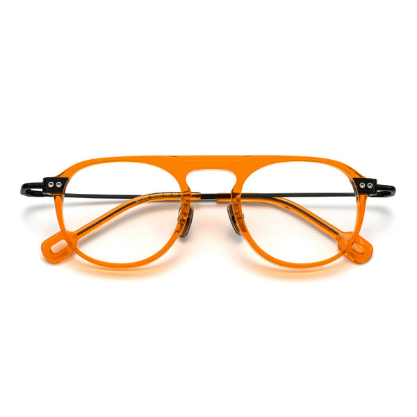 Mac Retro Aviator Acetate Glasses Frame