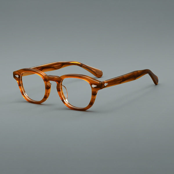 Elvin Retro Round Acetate Optical Glasses Frame