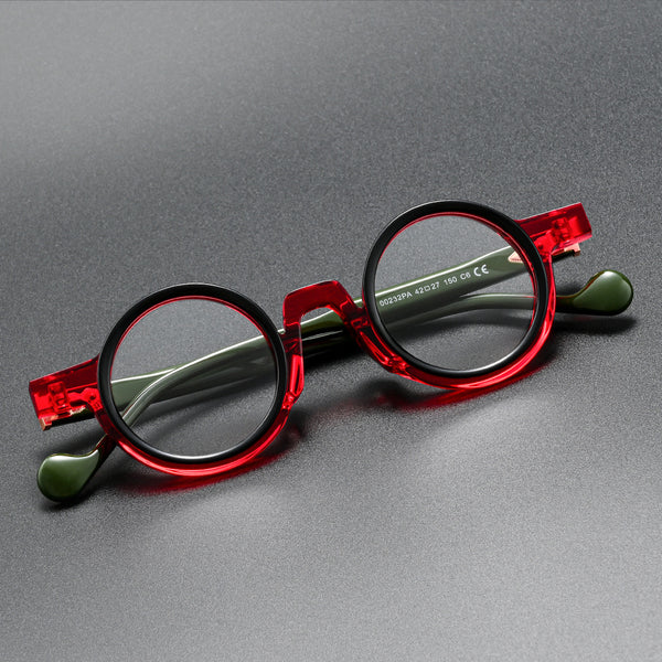 Ngo Vintage Round Acetate Glasses Frame