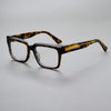 Hulsey Retro Rectangle Acetate Glasses Frame