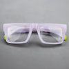 Roylan Retro Rectangle Acetate Glasses Frame