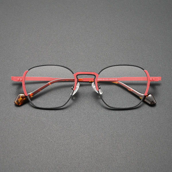 Amir Retro Titanium Eyeglasses Frame