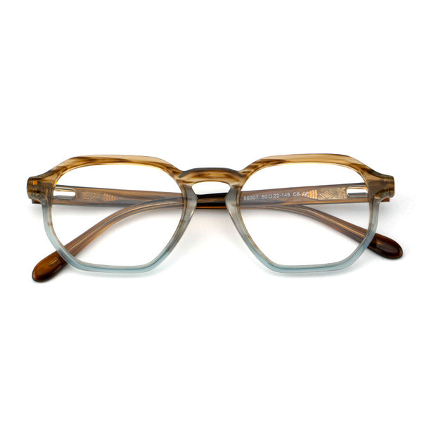 Tadros Vintage Geometric Acetate Glasses Frame