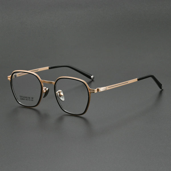 McIver Retro Titanium Ultra-Light Glasses Frame