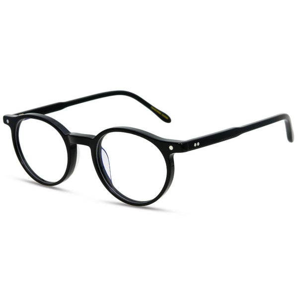Rory Vintage Round Acetate Eyeglasses Frame