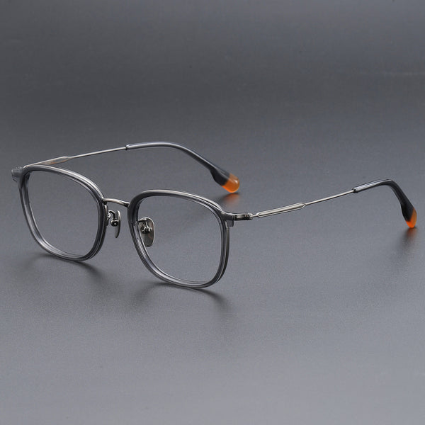 Carson Retro Titanium Acetate Glasses Frame