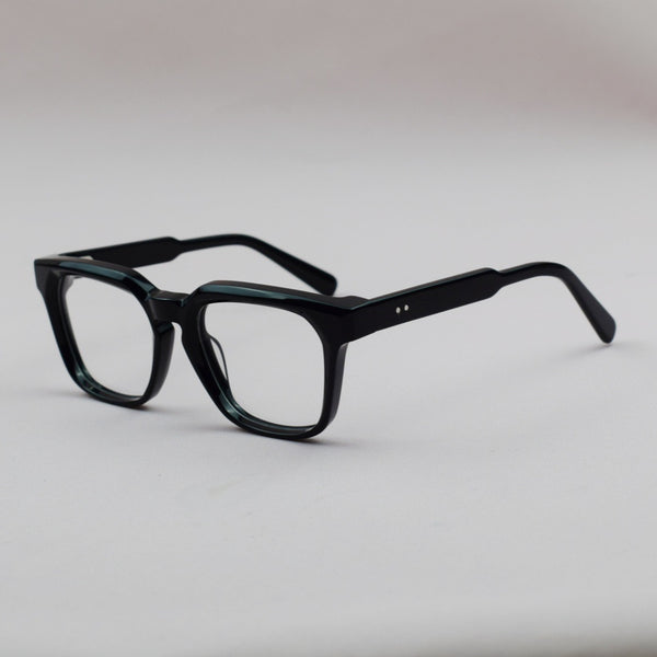 Manley Retro Square Acetate Glasses Frame