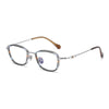 Dower Retro Rectangular Titanium Glasses Frame