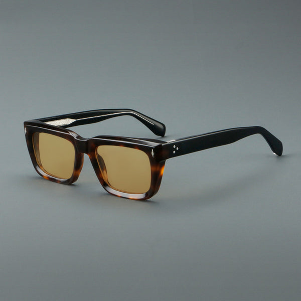 Majeed Premium Series Retro Rectangle Acetate Sunglasses