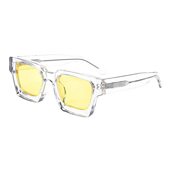 Lew Premium Series Vintage Square Acetate  Sunglasses