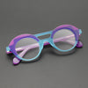 Faye Vintage Round Acetate Glasses Frame