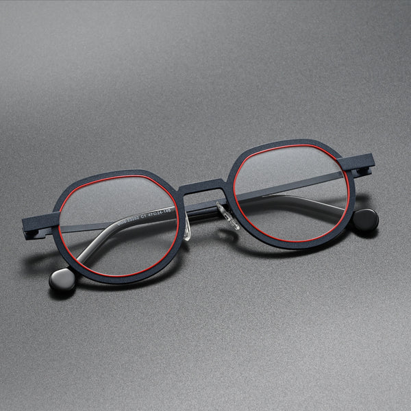 Heap Retro Alloy Glasses Frame