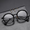 Rolin Titanium Vintage Round Eyeglasses Frame