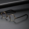 Farid Titanium Round Glasses Frame