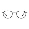 Mamie Vintage Titanium Oval Glasses Frame