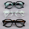 Mehta Retro Polygonal Acetate Glasses Frame