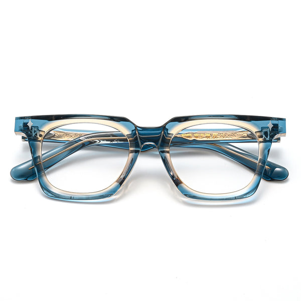 Quint Vintage Square Acetate Glasses Frame