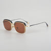 Naif Square Titanium Glasses Frame With Magnetic Sunglasses Clips