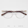 0365 new Japanese and Korean retro square personalized TR90 myopia glasses frame men's and women's literary flat mirror holder can be matched with degrees