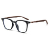 0365 new Japanese and Korean retro square personalized TR90 myopia glasses frame men's and women's literary flat mirror holder can be matched with degrees