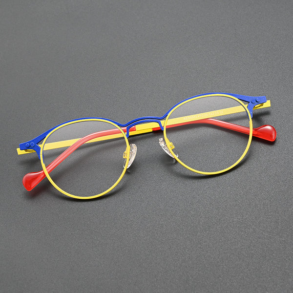 Marty Titanium Retro Hand Made Glasses Frame