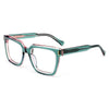 Tatt Retro Square Acetate Glasses Frame