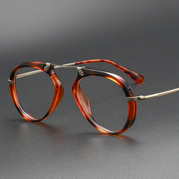 Andon Retro Aviator Acetate Glasses Frame