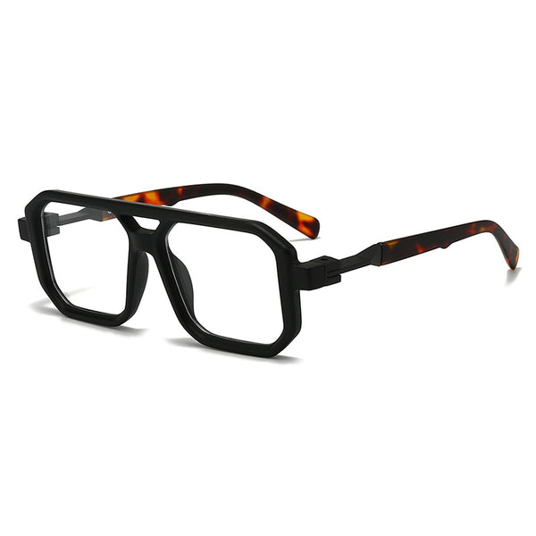 Spencer Irregular Hinged Leg Large Glasses Frame