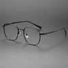 Miller Retro Titanium Square Glasses Frame