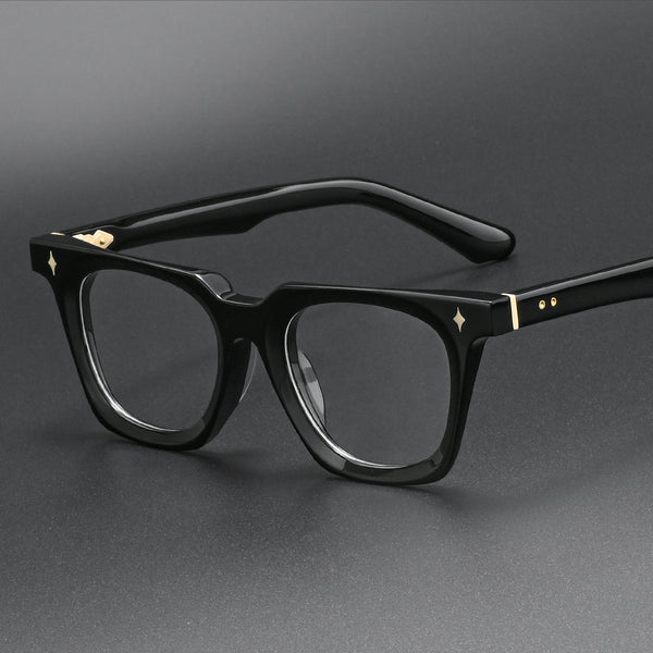 Quint Vintage Square Acetate Glasses Frame
