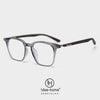 0365 new Japanese and Korean retro square personalized TR90 myopia glasses frame men's and women's literary flat mirror holder can be matched with degrees