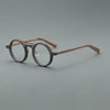 Van Vintage Round Acetate Optical Glasses Frame