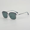 Naif Square Titanium Glasses Frame With Magnetic Sunglasses Clips