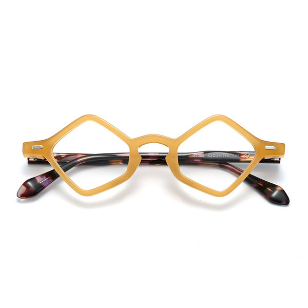 Conlin Vintage Polygon Acetate Glasses Frame