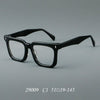 Cyro Retro Rectangle Acetate Glasses Frame
