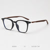 0365 new Japanese and Korean retro square personalized TR90 myopia glasses frame men's and women's literary flat mirror holder can be matched with degrees