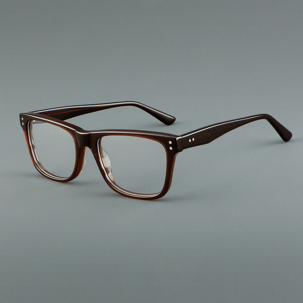 Saul Vintage Square Acetate Glasses Frame