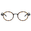 Valeria Titanium Vintage Round Eyeglasses Frame